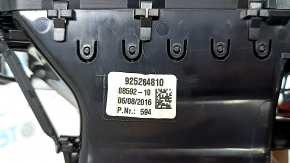BMW X5 F15 14-18 black central air duct deflector with 4-zone control