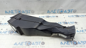 BMW X5 F15 14-18 front bumper right rear air duct, crack