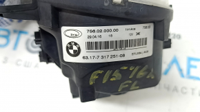 Fog light left BMW X5 F15 14-18 LED, sand