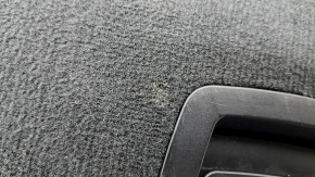 The trunk floor, rear part of the BMW X5 F15 16-18 plug-in, black for 2 rows, scratches on the handle, needs cleaning