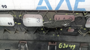 Rear bumper central bracket BMW 3 G20 19-22 broken fasteners, fractures