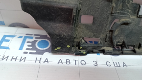 Rear bumper central bracket BMW 3 G20 19-22 broken fasteners, fractures