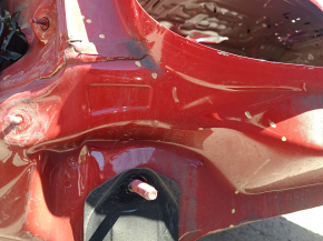 Rear panel BMW 3 G20 19-26 2 parts, on the body, red, dented
