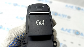 Parking button BMW X5 F15 14-18 cracks, coating peeling off