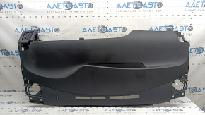 Front dashboard with AIRBAG Toyota Prius 30 10-13 black, with air duct deflector, scratch