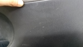 Door trim, front right card, Toyota Prius 30 10-15, black, gray fabric insert, dry cleanable, scratches