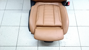 Passenger seat BMW 3 G20 19-22 with airbag, electric, heated, Sport, brown leather COGNAC, dry cleanable