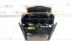 Passenger seat BMW 3 G20 19-22 with airbag, electric, heated, Sport, brown leather COGNAC, dry cleanable