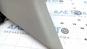 Right rear upper pillar trim Volvo XC90 16-26 gray, without plug, scratches