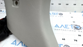 Right rear upper pillar trim Volvo XC90 16-26 gray, without plug, scratches
