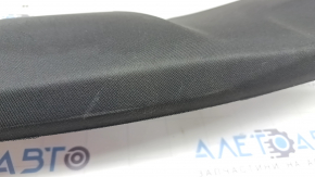 Upper right center pillar trim, Volvo XC90 16-26, black, dry cleanable, worn