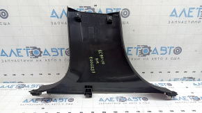 Lower right center pillar trim Volvo XC90 16-26 black, scratches