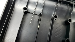 BMW X5 F15 16-18 plug-in trunk opening trim, black, for 2 rows, with chrome trim, scratches, broken fasteners