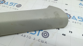 Upper right front pillar trim Volvo XC90 16-26 gray, needs cleaning, scratches