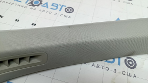 Upper right front pillar trim Volvo XC90 16-26 gray, needs cleaning, scratches