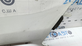 Upper left front pillar trim Volvo XC90 16-26 gray, needs cleaning, scratches
