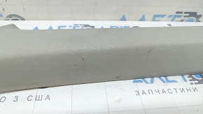 Upper left front pillar trim Volvo XC90 16-26 gray, needs cleaning, scratches