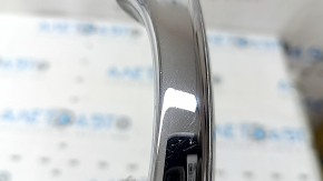 External rear right door handle complete Audi A6 C7 12-18 keyless, with backlight, chrome, scratches