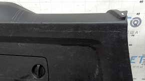 Lower tailgate trim for Volvo XC90 16-25 for electric door, 2 parts, black, scratches