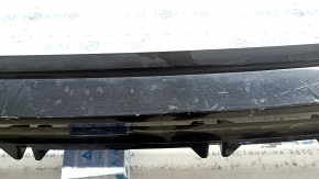 Rear bumper bare upper part Volvo XC90 16-19 for auto parking, black, scratches