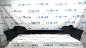 Rear bumper bare upper part Volvo XC90 16-19 for auto parking, black, scratches