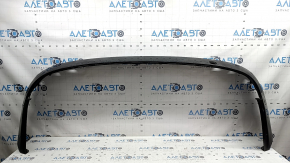 Rear bumper bare lower part Volvo XC90 16-23 for parking sensors, black, broken mount