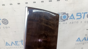 Molding for the door trim of the rear right Volvo XC90 16-20, birch wood, with backlight, scratches