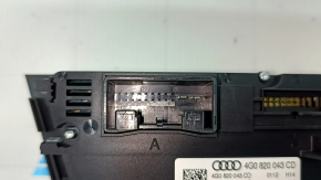 Climate control Audi A6 C7 16-18 for 4 zones with heated seats