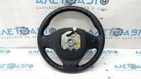 Naked steering wheel BMW X5 F15 14-18 black leather with heating, Sport, leather peeled off