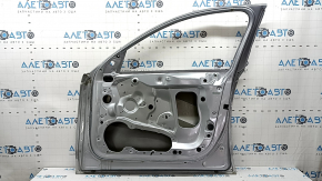 Bare front right door Audi A6 C7 12-18 silver LZ7G, after repair