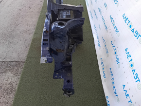 Front right quarter of VW Jetta 11-18 USA sawed off with central pillar, blue, pokes
