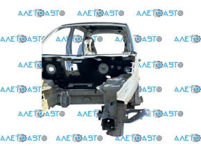 Tesla Model Y 20-25 front left quarter panel on body, white PPSW