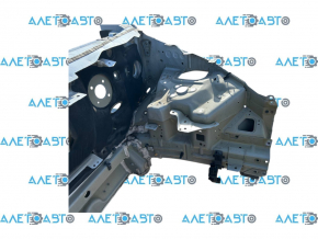 Tesla Model Y 20-25 front left quarter panel on body, white PPSW