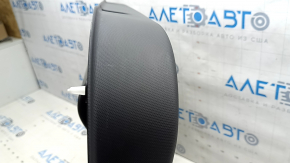 Door trim card front left Ford Mustang Mach-E 21-26 black, insert black leather, armrest black leather, with handle, scratches, worn leather