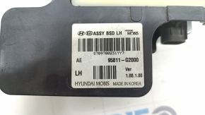Blind Spot Sensor (BSM) left Hyundai Ioniq 17-19 with bracket