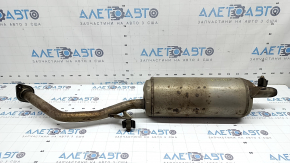 Rear muffler with barrel Toyota Prius 30 10-15 rusty