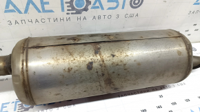Rear muffler with barrel Toyota Prius 30 10-15 rusty
