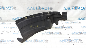 Front left fender liner, front part of Audi A6 C7 16-18 rest, tears, missing fragment