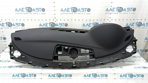 Torpedo front panel with AIRBAG Audi A6 C7 16-18 rest, black