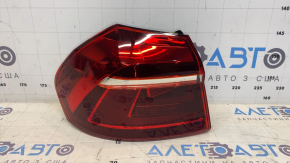 Light outer wing left VW Passat b8 16-19 USA halogen light