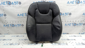 Volvo XC90 16-17 driver's seat back upholstery, black leather, heated