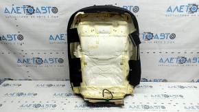 Volvo XC90 16-17 passenger seat back upholstery, black leather, heated