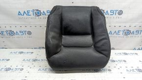 Volvo XC90 16-17 passenger seat cushion upholstery, black leather, heated, dry cleanable