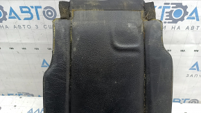 Rear seat cushion upholstery (2nd row) center Volvo XC90 16-25 black leather, dry cleanable