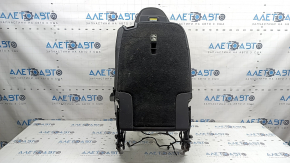 Rear seat backrest (2nd row) left Volvo XC90 16-25 black leather, with headrest and upper frame, dry cleanable