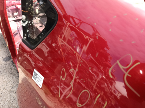 Quarter wing rear left Toyota Prius 30 12-15 on the body, red, dents
