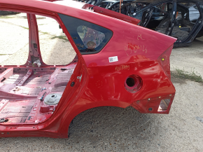 Quarter wing rear left Toyota Prius 30 12-15 on the body, red, dents