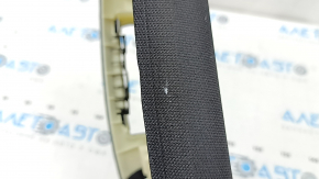 Upper right center pillar trim for Audi A6 C7 12-18 under deflector, black, for cleaning