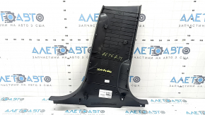 Lower left center pillar trim Audi A6 C7 12-18 black, scratches