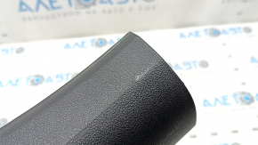 Lower left center pillar trim Audi A6 C7 12-18 black, scratches